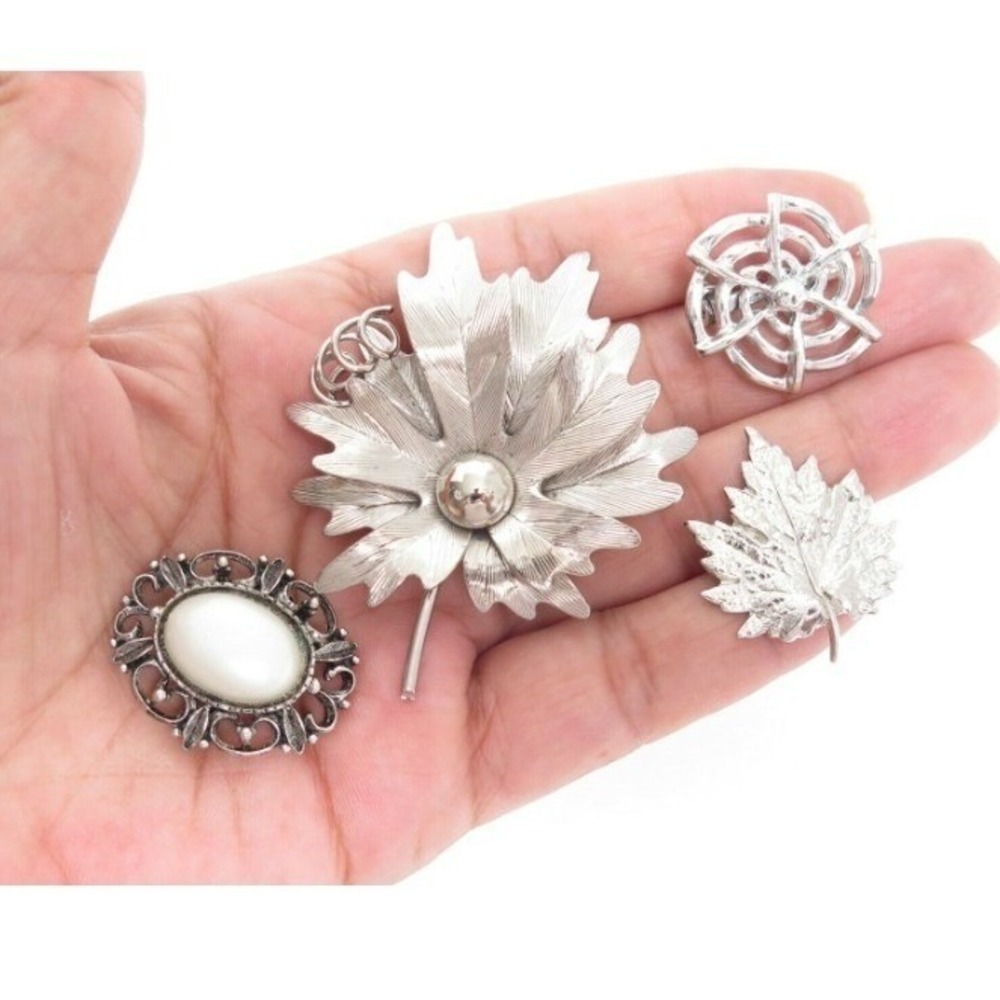 VINTAGE BUNDLE SILVER PINS LOT